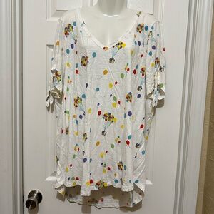 Torrid Disney Pixar's Up! Blouse/Top Women's Sz 4